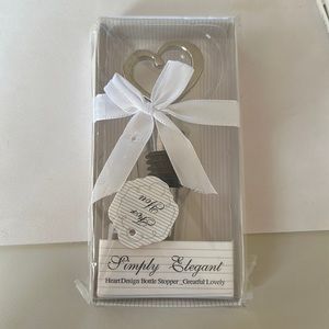 Heart Design Bottle(Wine) Stopper